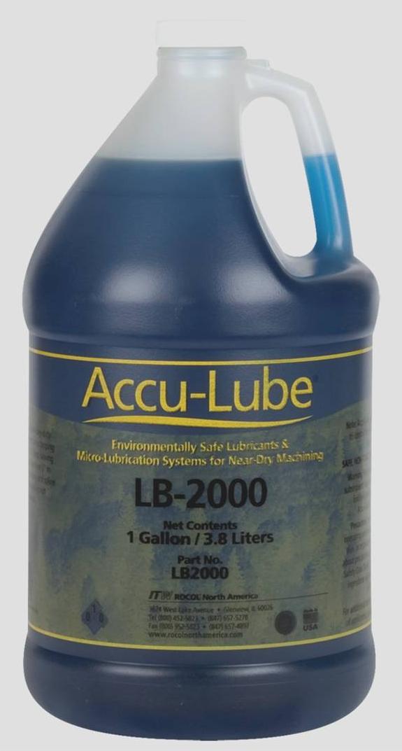 Accu-Lube LB-2000 Lubricant/Coolant - 1 Gallon Bottle - Click Image to Close