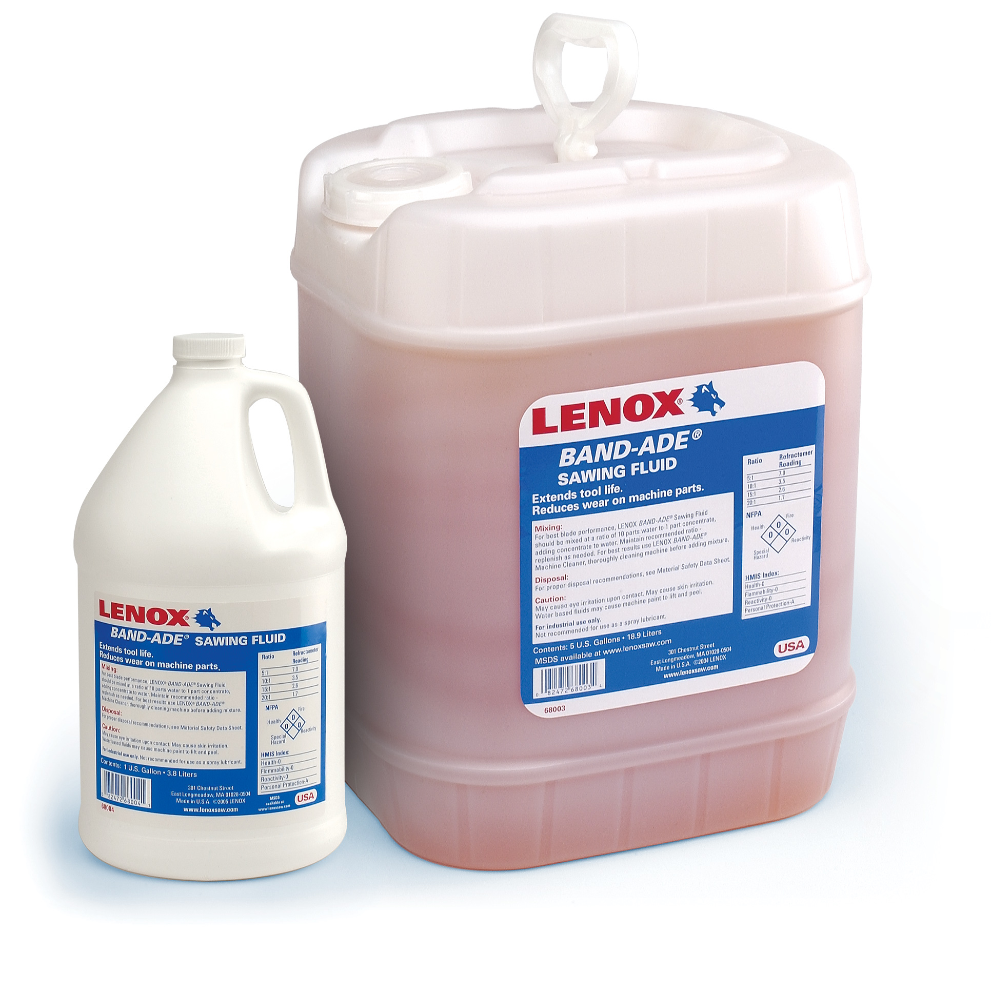 Lenox Band-Ade Sawing Fluid / Coolant - 5 Gallon Pail - Click Image to Close